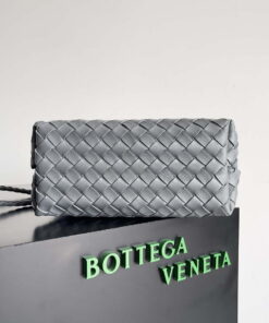 Replica Bottega Veneta BV 743568 Small Andiamo Gray 2