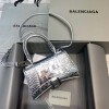 Replica Balenciaga 592833 Hourglass XS Top Handle Bag White 9