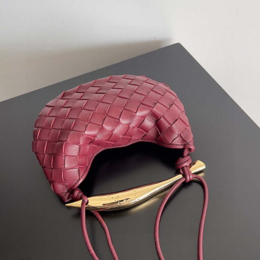 Replica Bottega Veneta BV 744267 Mini Sardine Wine Red 2