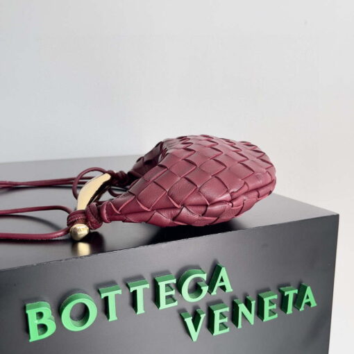 Replica Bottega Veneta BV 744267 Mini Sardine Wine Red 3