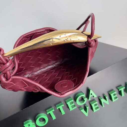 Replica Bottega Veneta BV 744267 Mini Sardine Wine Red 6