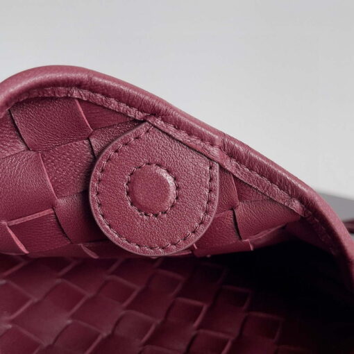 Replica Bottega Veneta BV 744267 Mini Sardine Wine Red 8