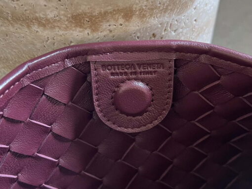 Replica Bottega Veneta BV 716082 Sardine Wine Red 7