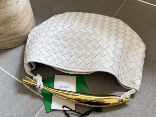 Replica Bottega Veneta BV 716082 Sardine White 2