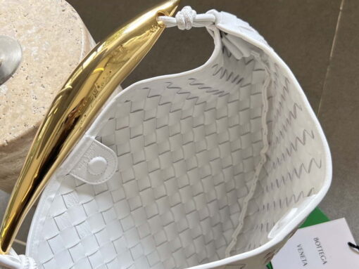 Replica Bottega Veneta BV 716082 Sardine White 6