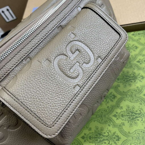 Replica Gucci 645093 Jumbo GG Belt Bag Taupe 5