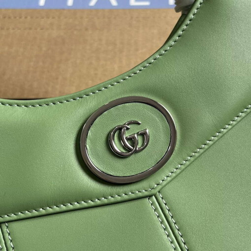 Replica Gucci 745918 Petite GG Small Tote Bag Light green 3