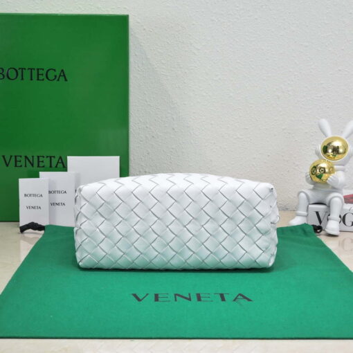 Replica Bottega Veneta BV 743568 Small Andiamo White 4