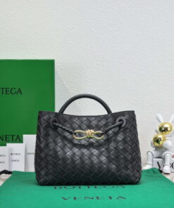 Replica Bottega Veneta BV 743568 Small Andiamo Black