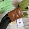 Replica Gucci 723786 GG Matelassé Card Case Wallet Green 10