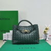 Replica Bottega Veneta BV 743568 Small Andiamo Black 9