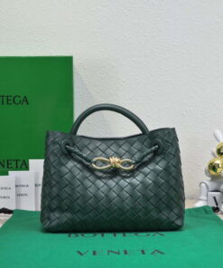 Replica Bottega Veneta BV 743568 Small Andiamo Dark Green