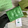 Replica Gucci 723786 GG Matelassé Card Case Wallet Grey 10