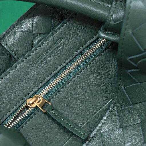 Replica Bottega Veneta BV 743568 Small Andiamo Dark Green 7