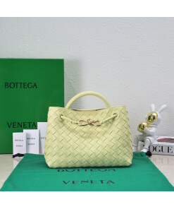 Replica Bottega Veneta BV 743568 Small Andiamo Yellow