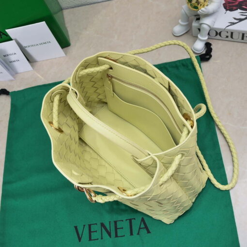 Replica Bottega Veneta BV 743568 Small Andiamo Yellow 8