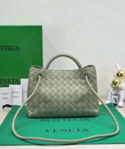 Replica Bottega Veneta BV 743568 Small Andiamo Travertine 2