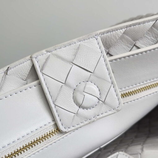 Replica Bottega Veneta BV 743572 Medium Andiamo White 7