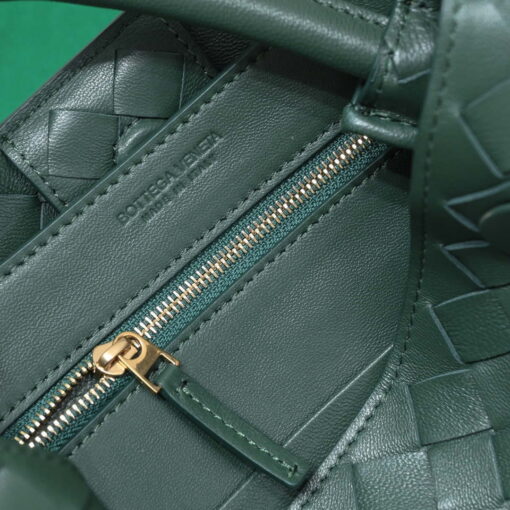 Replica Bottega Veneta BV 743572 Medium Andiamo Dark Green 7