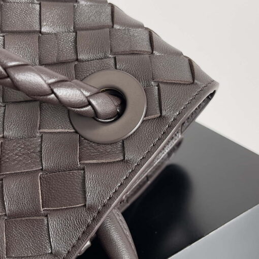 Replica Bottega Veneta BV 743572 Medium Andiamo Drak Brown 8