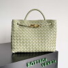 Replica Bottega Veneta BV 743572 Medium Andiamo Drak Brown 10