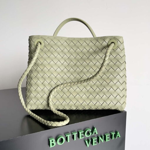 Replica Bottega Veneta BV 743572 Medium Andiamo Travertine 2