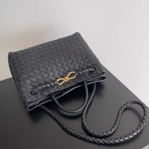 Replica Bottega Veneta BV 743572 Medium Andiamo Black 5