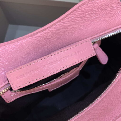 Replica Balenciaga 700940210B Neo Cagole City Handbag in Pink Arena Lambskin 8