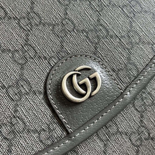 Replica Gucci 724704 Ophidia Messenger Bag Grey 4