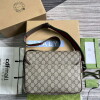 Replica Gucci 724704 Ophidia Messenger Bag Grey 9