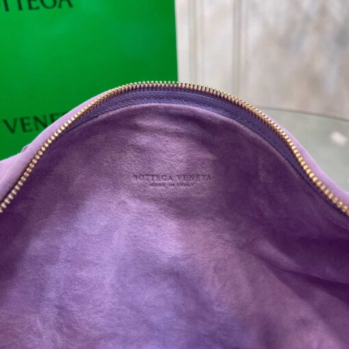 Replica Bottega Veneta BV 690225 Teen Jodie intrecciato leather shoulder bag Purple 9