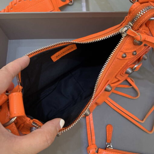 Replica Balenciaga 700940210 Women's Neo Cagole XS Handbag in Orange Arena lambskin 6