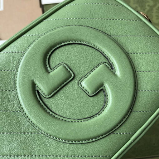 Replica Gucci 742360 Gucci Blondie Small Shoulder Bag Green 5