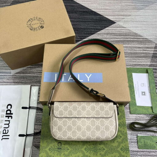 Replica Gucci 764961 Ophidia Mini Bag Oatmeal