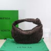 Replica Bottega Veneta BV 690225 Teen Jodie intrecciato suede shoulder bag Drak Purple 9