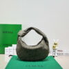 Replica Bottega Veneta BV 690225 Teen Jodie intrecciato suede shoulder bag Brown 9