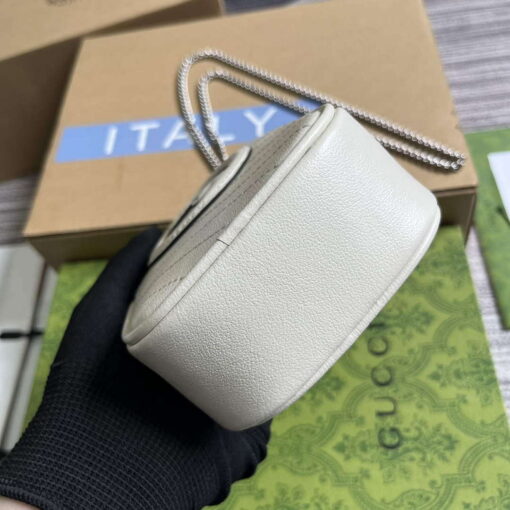 Replica Gucci 760315 Gucci Blondie Mini Bag White 4