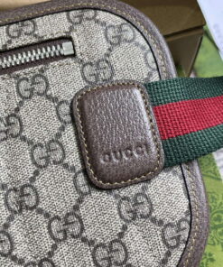 Replica Gucci 760217 GG Belt Bag Brown 2