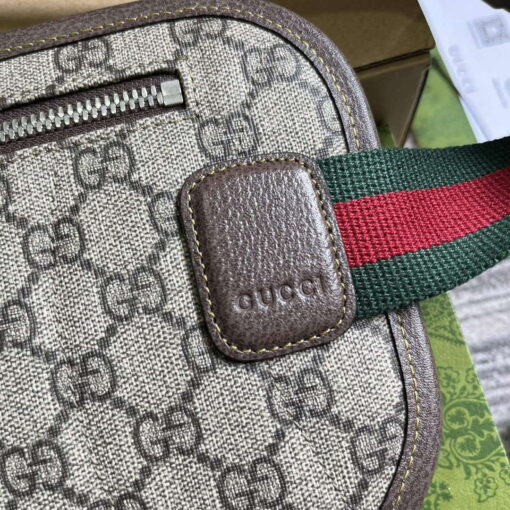 Replica Gucci 760217 GG Belt Bag Brown 2