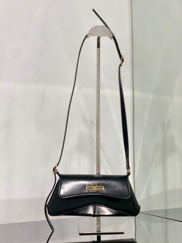 Replica Balenciaga 695645 Women's XX Small Flap Bag Black