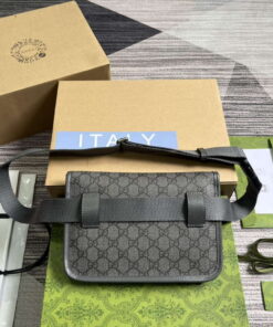 Replica Gucci 752597 Ophidia GG Small Belt Bag Grey