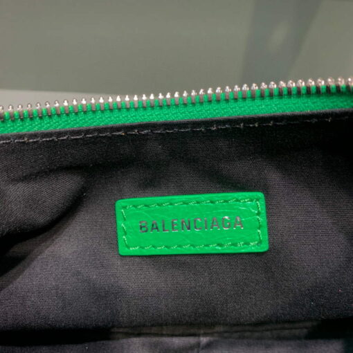 Replica Balenciaga 700940210 Women's Neo Cagole XS Handbag in Green Arena lambskin 7