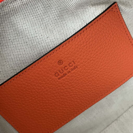 Replica Gucci 725292 Jumbo GG Mini Duffle Bag Orange 7