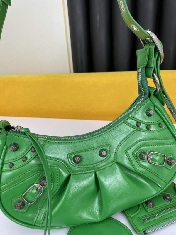 Replica Balenciaga 700940210 Women's Neo Cagole Xs Handbag In Green 4