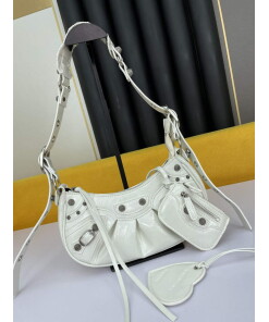 Replica Balenciaga 700940210 Women's Neo Cagole Xs Handbag In White