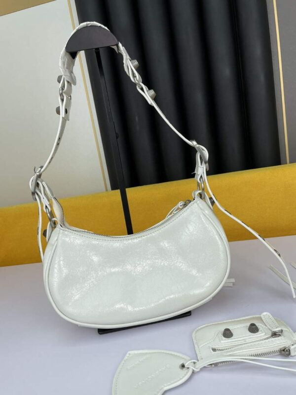 Replica Balenciaga 700940210 Women's Neo Cagole Xs Handbag In White 2