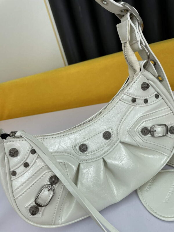 Replica Balenciaga 700940210 Women's Neo Cagole Xs Handbag In White 4