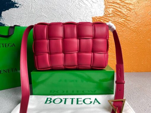 Replica Bottega Veneta BV 20206 Padded Cassette 591970 Red 3