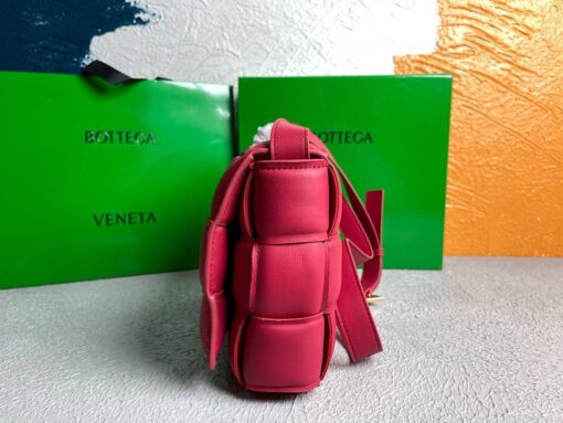 Replica Bottega Veneta BV 20206 Padded Cassette 591970 Red 5