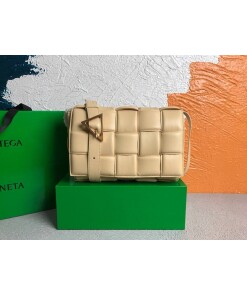 Replica Bottega Veneta BV 20206 Padded Cassette 591970 Porridge